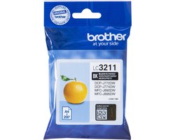 Brother - LC-3211BK - Inktcartridge zwart