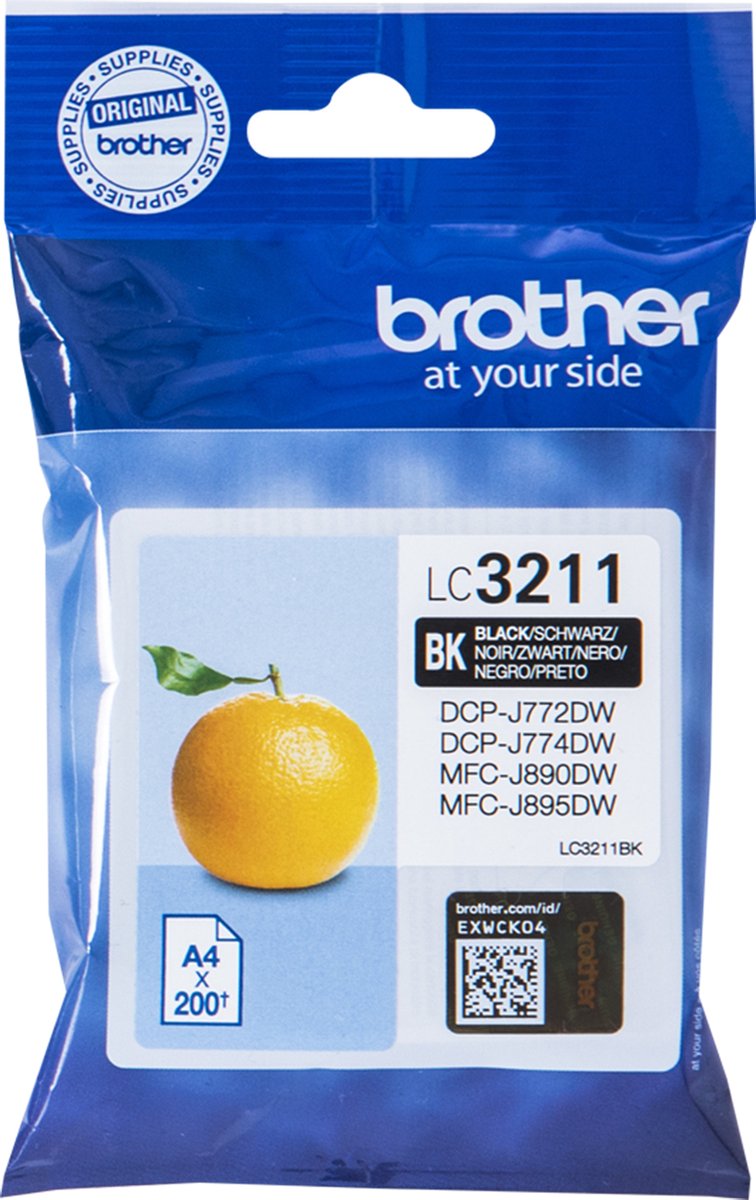 Brother LC-3211 Cartridge Zwart