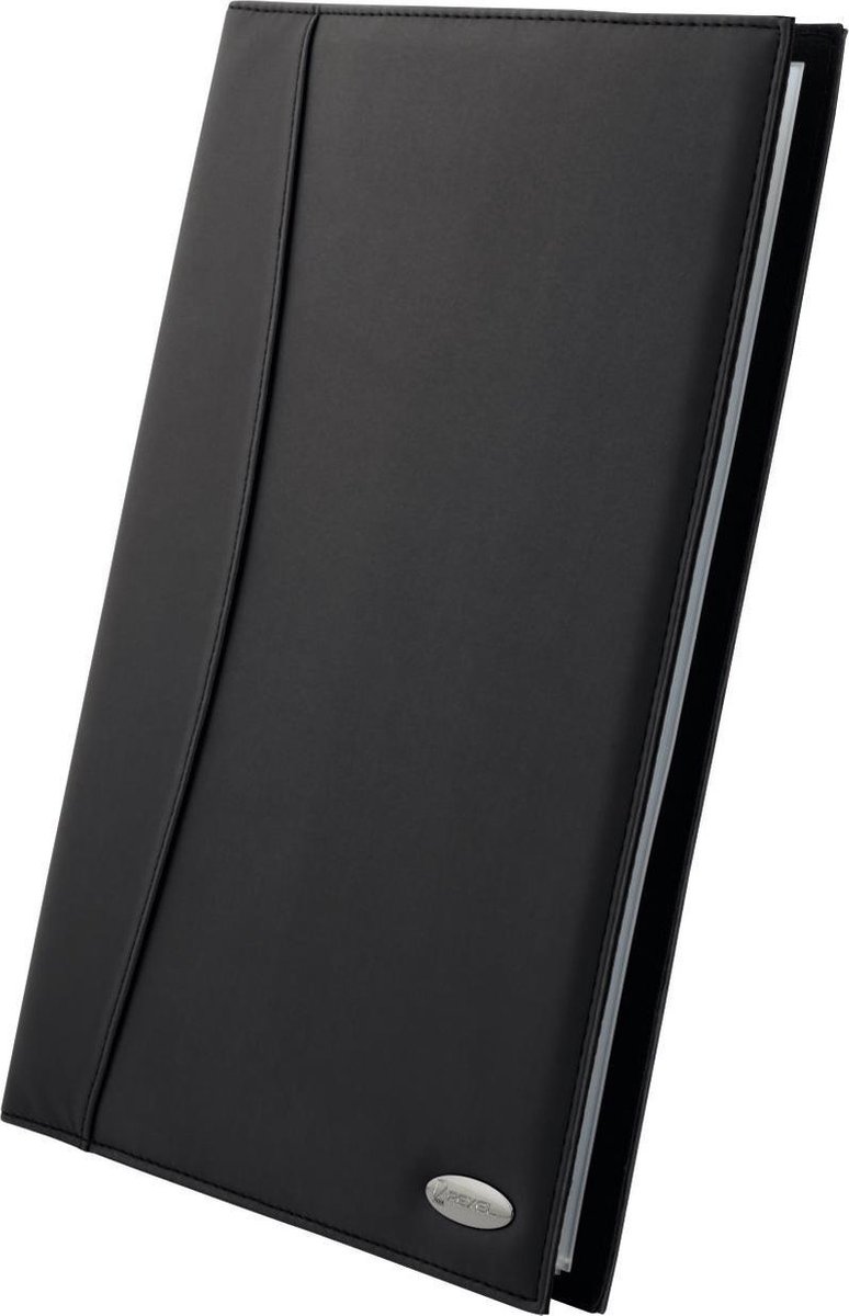 REXEL 2101185 SOFT TOUCH MAP NAPPA ZWART