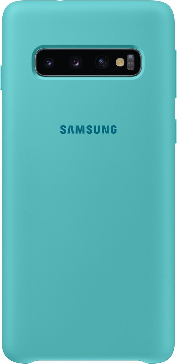 Samsung - Silicone Cover - Galaxy S10 - Green