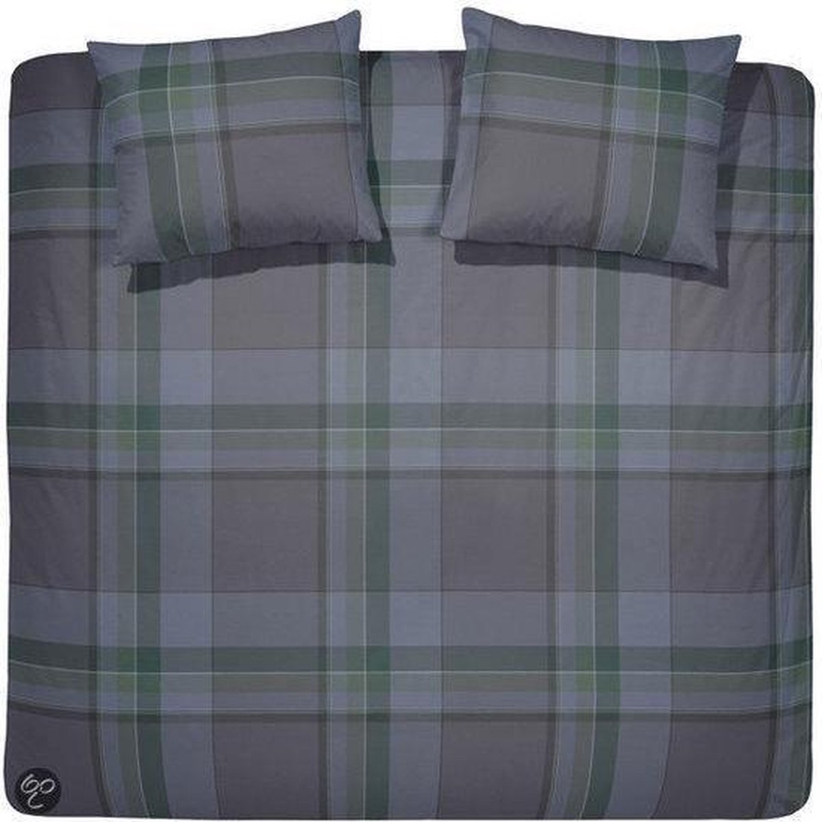Damai Wezer Dekbedovertrek - Katoen - Lits-jumeaux - 260x200/220 cm - Dark Blue