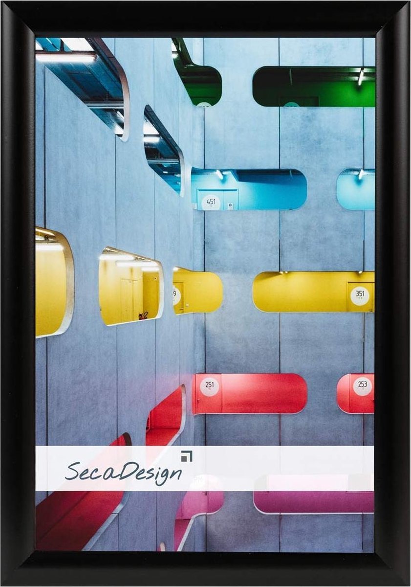 SecaDesign Tours Fotolijst - Fotomaat 15x20 cm - Zwart
