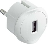Chargeur LEGRAND USB - 1.5A - 5V - blanc