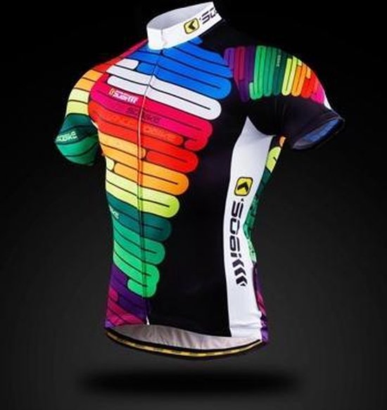 Parel Openbaren officieel Fietsshirt Korte Mouw Heren Type: Joyful (Wielershirt / Short Sleeve  Cycling Jersey) :... | bol.com