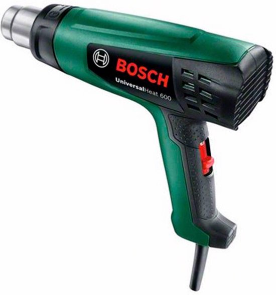 Bosch EasyHeat 600 Heteluchtpistool - 1800 W - Incl. koffer - Incl. 1 mondstuk