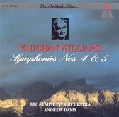 The British Line - Vaughan Williams: Symphonies 4-5 / Davis