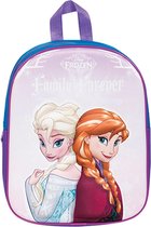Disney Rugzak Frozen 3d Family Forever Paars 33 X 26 X 10 Cm