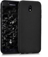 Pearlycase® Zwart TPU Siliconen Case Hoesje Geschikt voor Samsung Galaxy J5 2017
