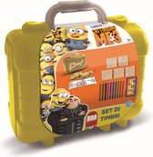 Schrijfset koffer Minions 18-delig