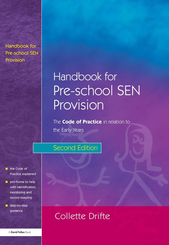 Handbook for Pre-School SEN Provision - cover