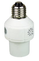 Ecosavers Lampbasetimer Lampvoet E27 | bespaar energie | schakelt licht automatisch uit na gekozen tijd | E27 lampvoet met timer | GS-keurmerk