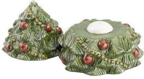 Villeroy & Boch Toy's Delight Peper- of Zoutstrooier Kerst - Groen | bol