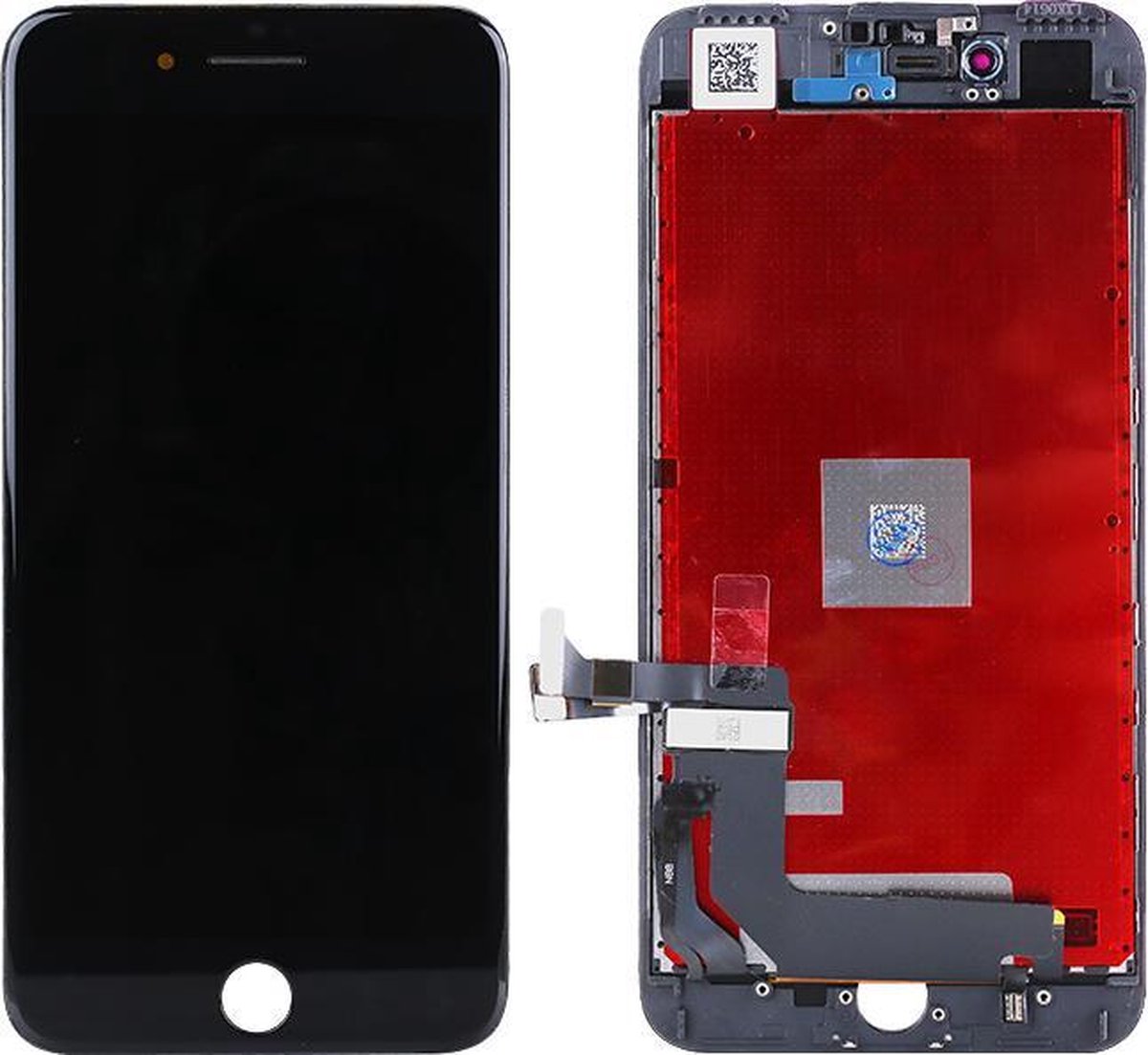 LCD en Touchscreen Scherm - Zwart - voor de iPhone 7 Plus