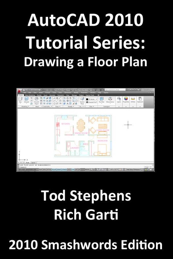 AutoCAD 2010 Tutorial Series: Drawing a Floor Plan - cover