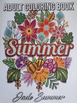Summer Coloring Book - Jade Summer - Kleurboek voor volwassenen