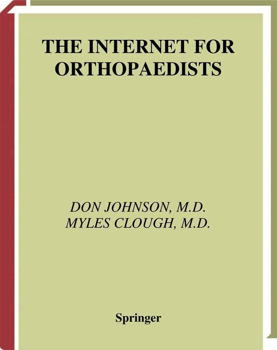 The Internet for Orthopaedists - cover