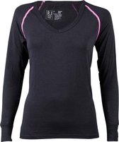 RJ Bodywear Dames Shirt Lange Mouw Thermo Cool zwart mt L