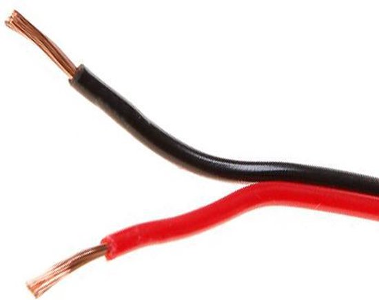 Q-LINK dikke luidsprekerkabel rood-zwart 2 x 2.5mm2, 20 meter lang | bol.com