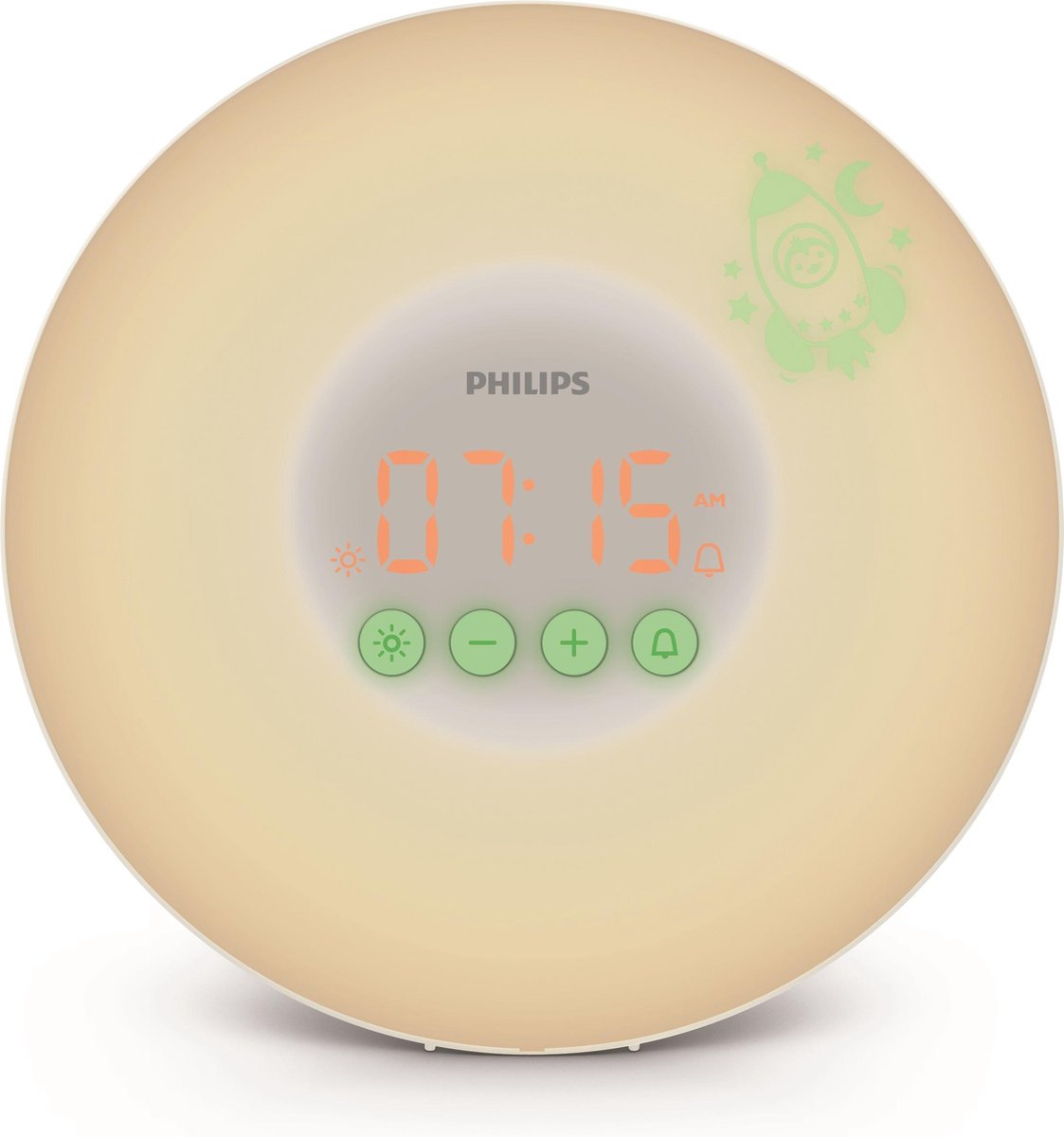uitlaat slijtage in verlegenheid gebracht Philips HF3503/01 - Wake-up Light for kids | bol.com