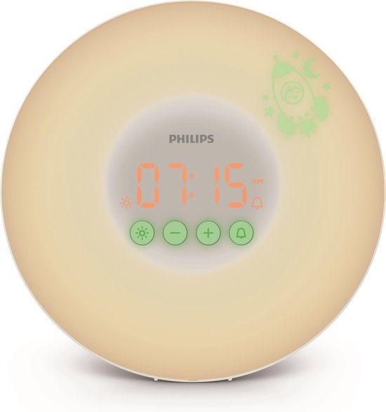 Roest Razernij Maakte zich klaar Philips HF3503/01 - Wake-up Light for kids | bol.com