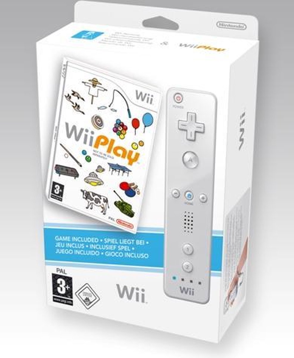 voetstappen Sui Charlotte Bronte Nintendo Wii Play + Controller | Games | bol.com