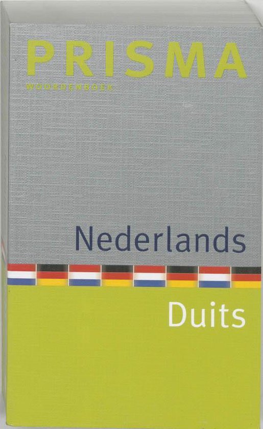 Cover van het boek 'Prisma woordenboek / Nederlands-Duits'
