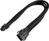 Nanoxia 900100022 tussenstuk voor kabels 8-pin PCI-E Zwart