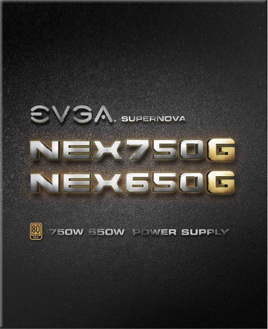 EVGA SuperNOVA NEX650G Gold power supply unit 650 W Zwart