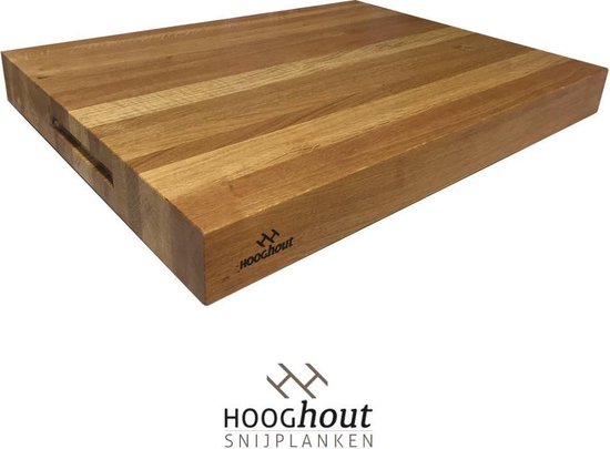 Tapijt handleiding betaling Hooghout | Eiken Houten Snijplank Groot 60 x 45 x 6 cm | bol.com