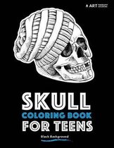 Skull Coloring Book For Teens