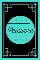 Turquoise Internet Password Logbook
