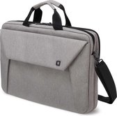 Dicota Slim Case Plus notebooktas 33,8 cm (13.3") Aktetas Grijs