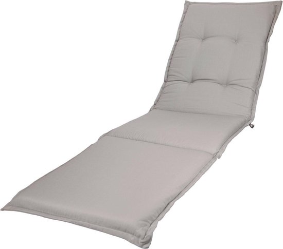 Coussin de chaise longue Kopu® Prisma Silver 195x60 cm - Confort Extra |  bol.com