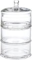 Cosy & Trendy Bonbonniere - Glas - Ø 12 cm x 22.4 cm - 3-Laags
