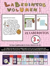 Fichas imprimibles para preescolar (Laberintos - Volumen 1)