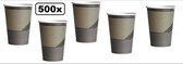 Koffiebeker Line - 180 cc - Karton - 500 stuks