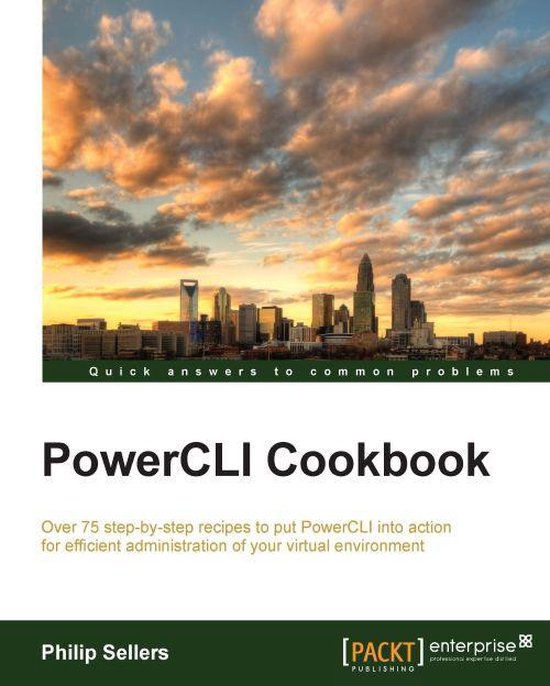 PowerCLI Cookbook - cover