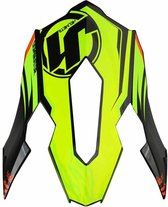 Just1 J12 Helmklep-Just1 J12 Dominator Neon Lime/Red
