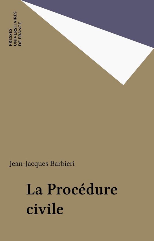 La Procédure civile - cover