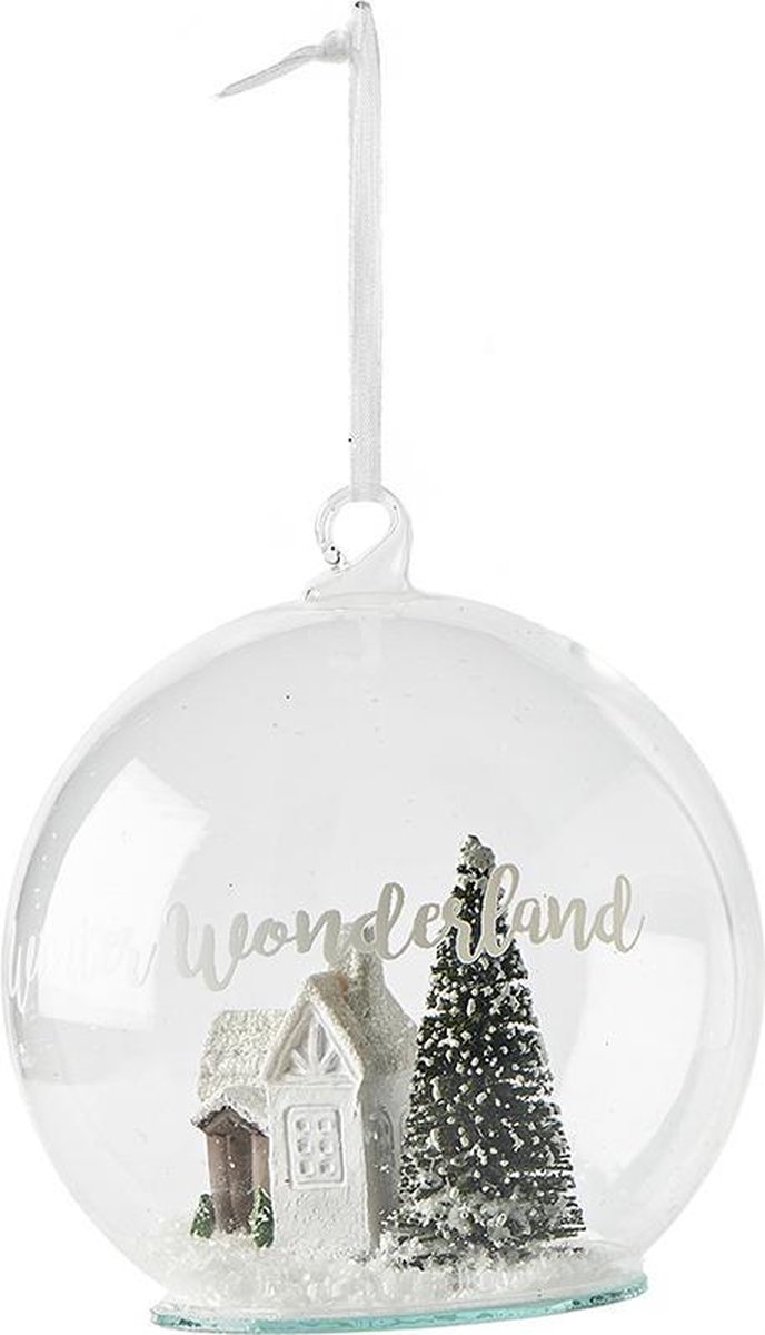 combineren sterk Dijk Riviera Maison - Winter Wonderland Ornament - Dia 10 - Kerstbal | bol.com