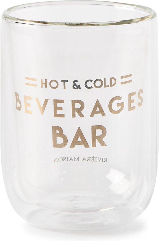 Riviera Maison Beverage Bar Glass M Koffie en theeglas