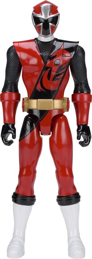 Goodwill Sanctie vergeven Power Ranger Ninja Steel Actiefiguur 30cm- Rood | bol.com