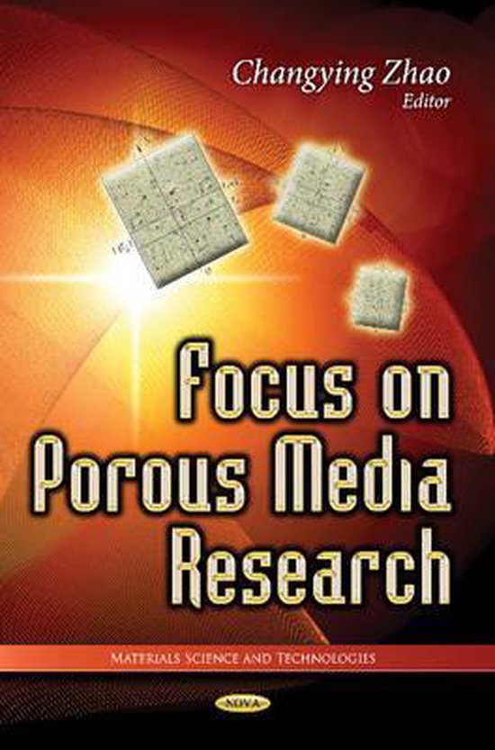 Focus on Porous Media Research | 9781626186682 | Boeken | bol.com