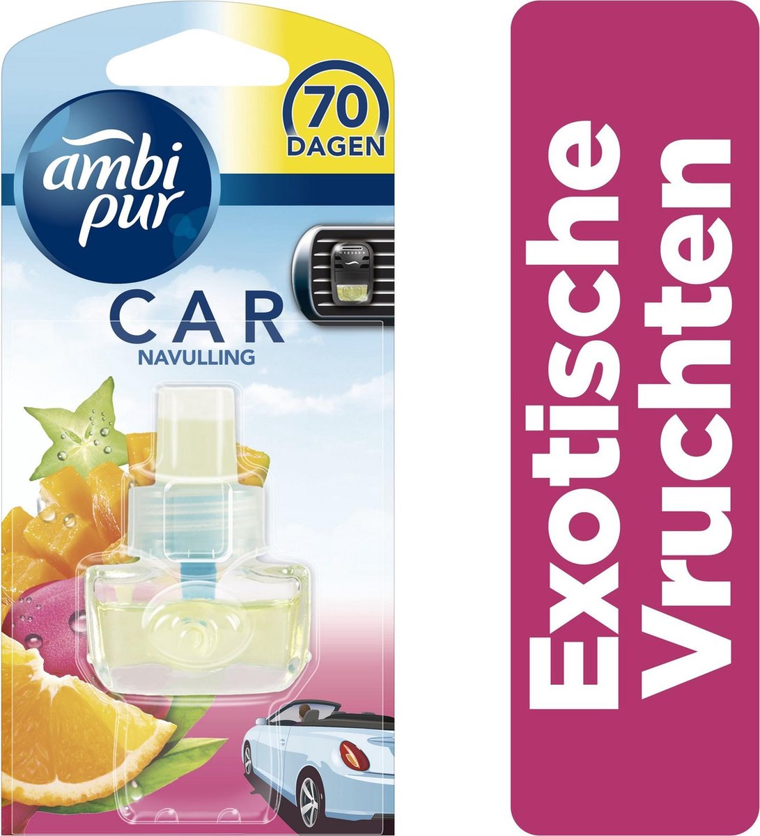 Desodorisant AMBI PUR Aqua + recharge - accessoires auto