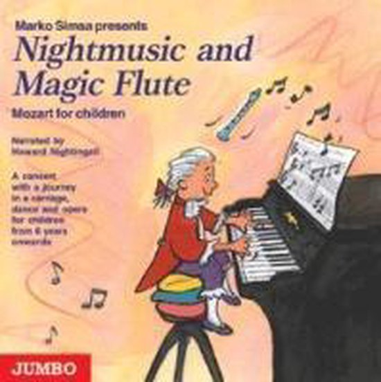 Nightmusic and Magic Flute. Mozart for children. CD - cover
