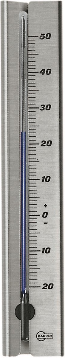 Barigo 881 Thermometer edelstaal - 20 cm hoog