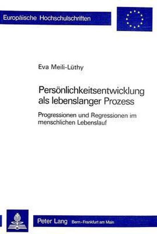 Persönlichkeitsentwicklung als lebenslanger Prozess - cover