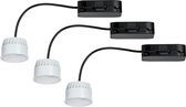 LED-module Coin voor inbouwlampen gesatineerd 6,8 W Set van 3 warmtint