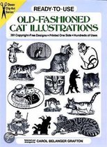 Ready-To-Use Old-Fashioned Cat Illustrations