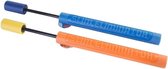 2x Waterpistool van foam 54 cm - Waterpistolen/waterspuiten voor kinderen - Buitenspeelgoed/waterspeelgoed